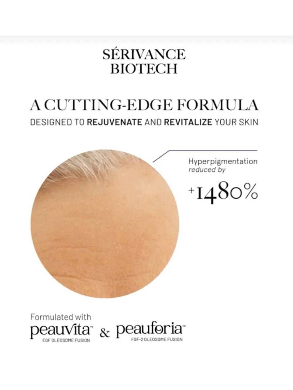 3-Pack Serivance Biotech Advanced Growth Factors Cellular Regenerating Serum
